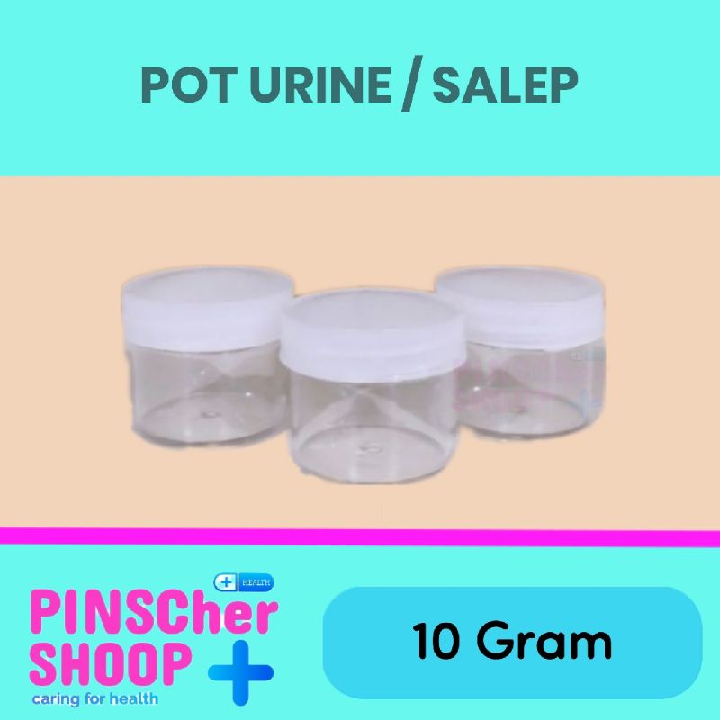 Pot Salep 10 Ml Pot Urin Pot Cream / Pcs