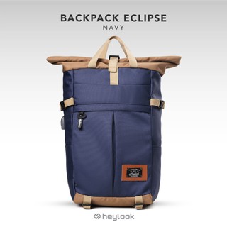 HEYLOOK Official -  Tas Ransel Pria Backpack Eclipse Tas Laptop Tas Punggung Wanita Tas Sekolah