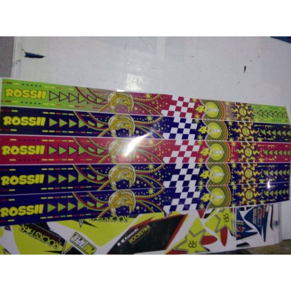 Decal Velg Zian Rossii