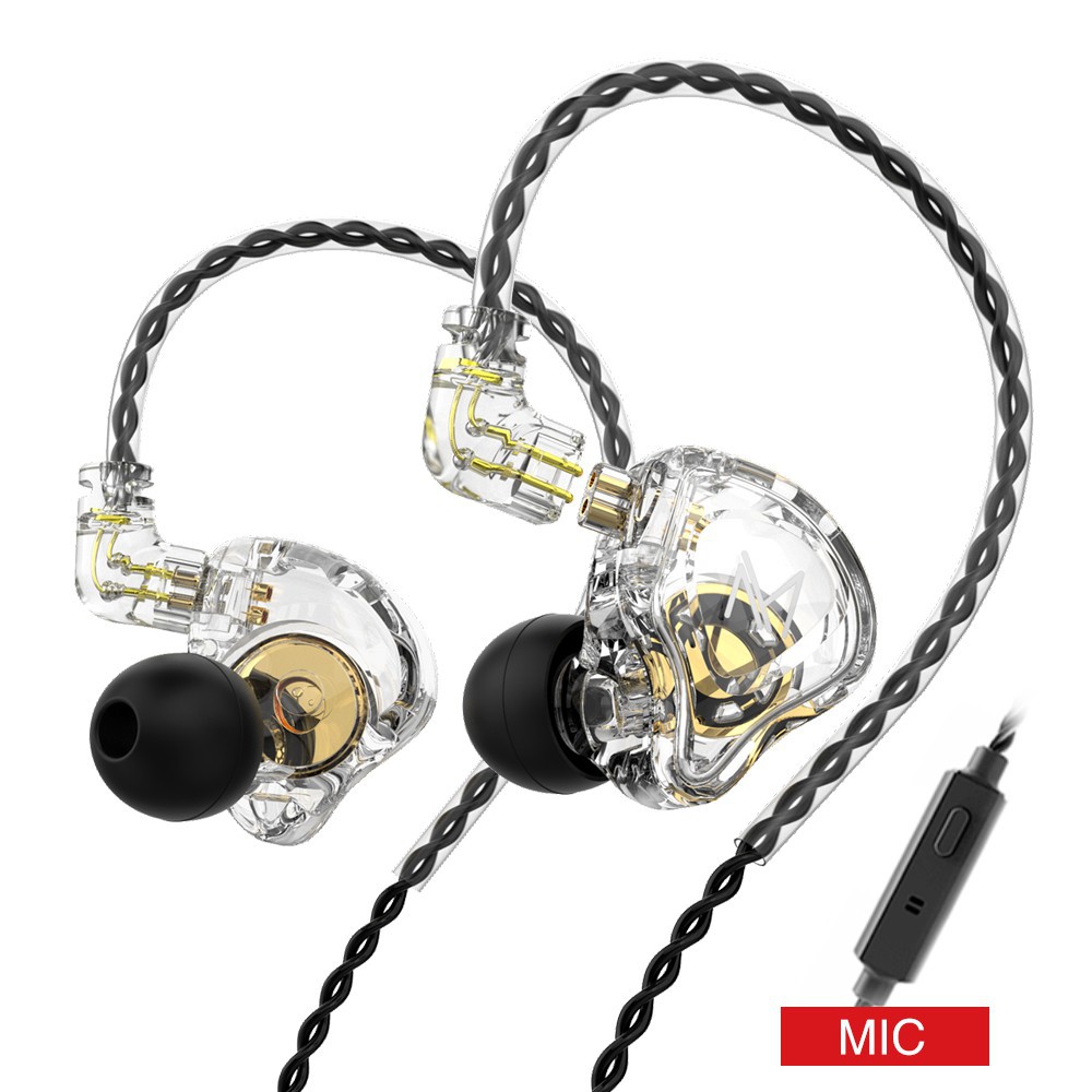 TRN MT1 Earphone with Mic Headset alt KZ EDX Pro