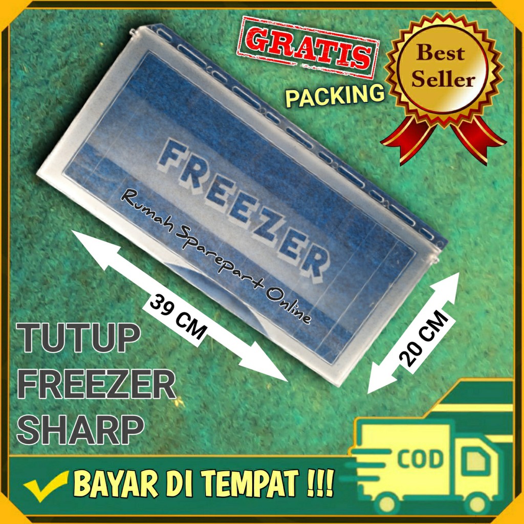 Jual TUTUP FREEZER SHARP PENUTUP FRESER KULKAS 1 PINTU SHARP SJ-M151T