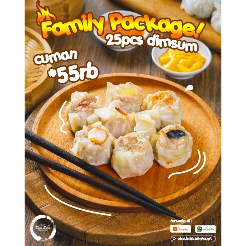 

DIMSUM 25PCS PREMUIUM 7 VARIANT TOPPING