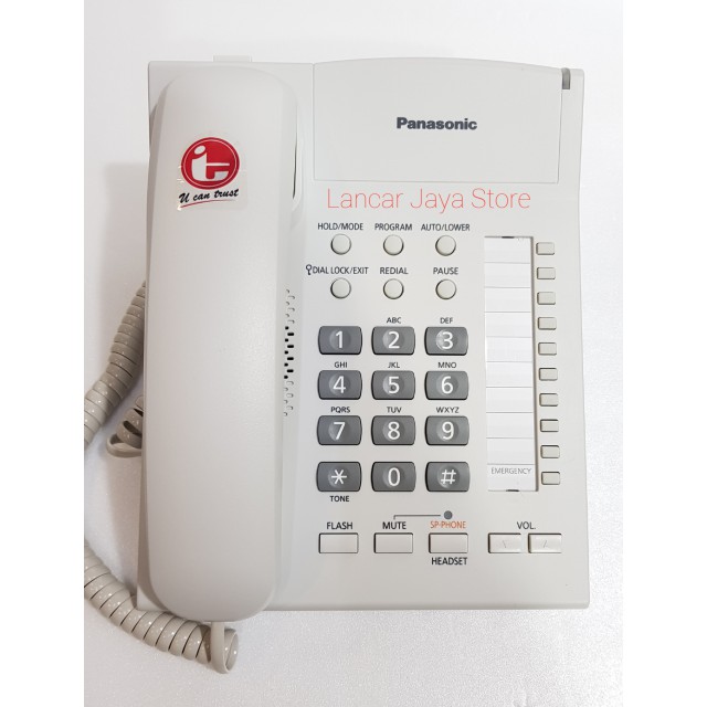 Telephone Panasonic KX-TS845 White (New Product)