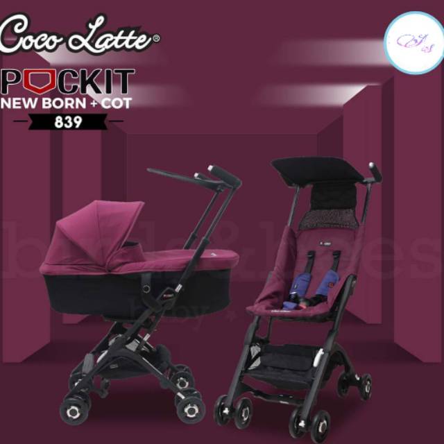 stroller pockit 839