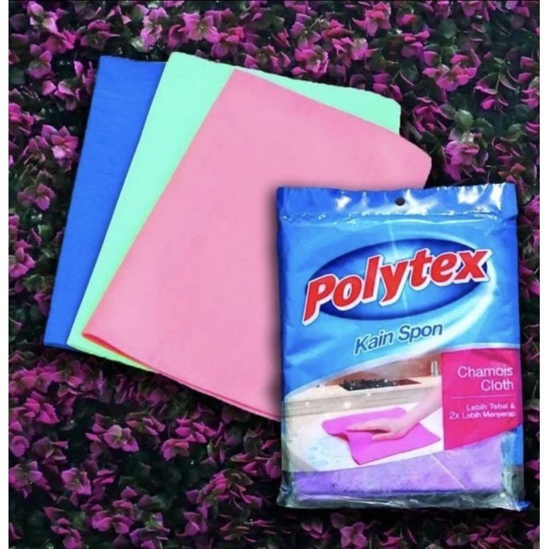 Kanebo Polytex Chamois Cloth 41x32 Cm Lebih Tebal 2x Menyerap