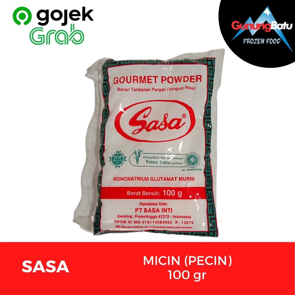 

SASA MICIN/PECIN 100GR-250GR