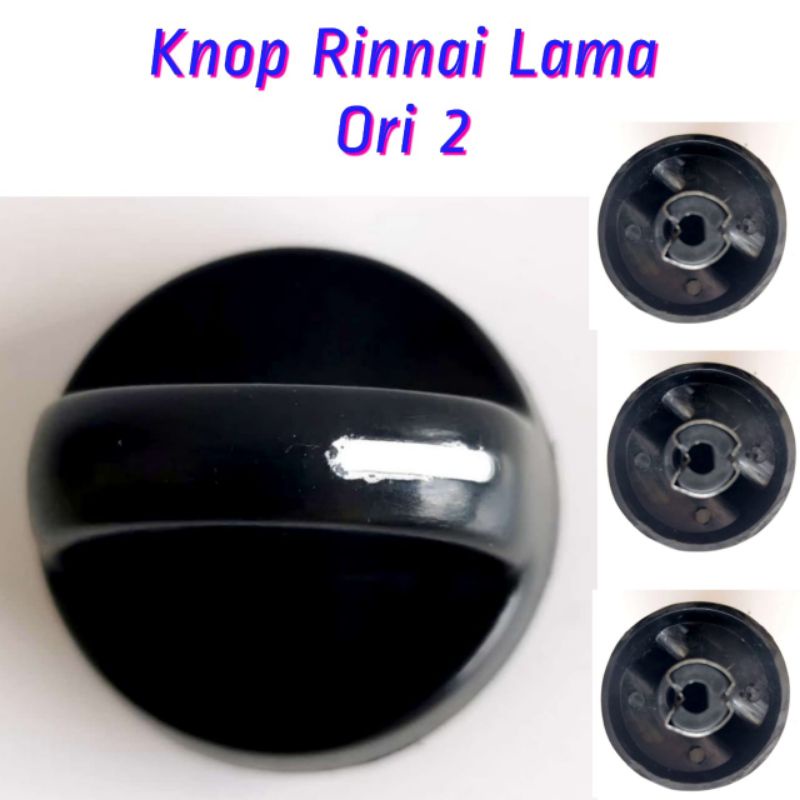 Knop Kompor Tombol Cetekan Putaran Rinnai Lama Ori 2