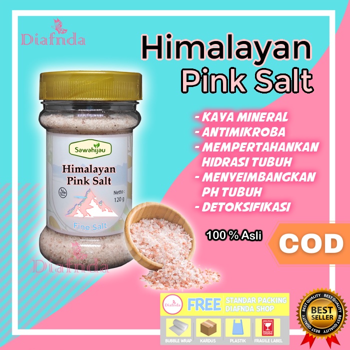 Jual GARAM HIMALAYA GARAM HIMALAYAN PINK SALT BISA UNTUK GARAM DIET