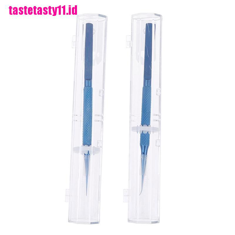 【TTID】Titanium alloy tweezers repair tool 0.15mm edge precision fingerprint twe