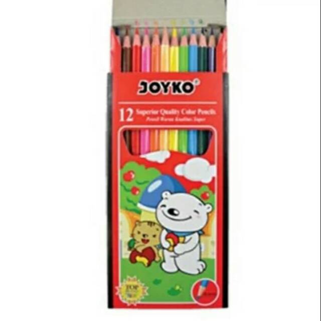 

Pensil warna JOYKO isi 12 warna panjang