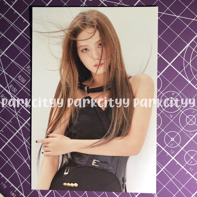 Jisoo BLACKPINK The Album PostCard