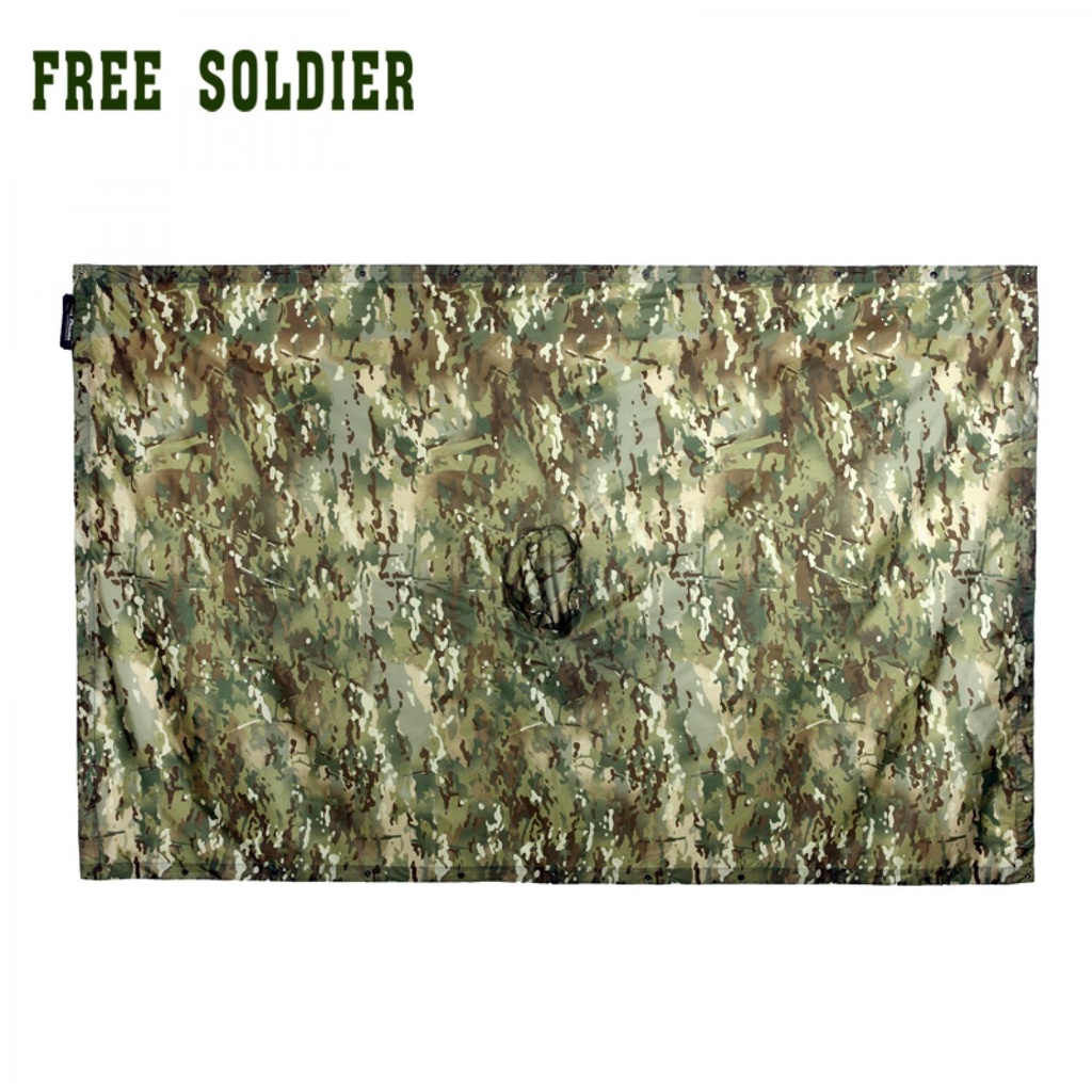 Mantel Mantol Jas Hujan TNI Pria Motif Tentara Army loreng Ponco Kelelawar 130 x 100 cm Murah