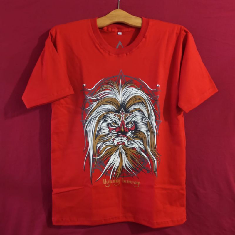 KAOS BUDAYA BUJANGGANONG MERAH PONOROGO JIEGEX/JEGEX. BGF001M