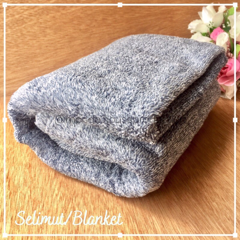 Selimut Bulu Dewasa Microfiber murah