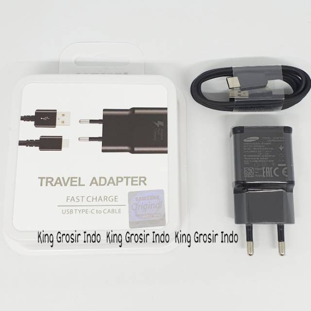 Charger Samsung Galaxy S8/S8 Plus S9/S9 Plus USB Type-C Original OEM Fast Charging Casan Type C