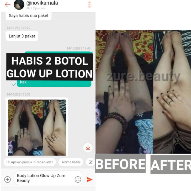 (BPOM) LOTION HB DOSTING PEMUTIH BADAN UNTUK KULIT SUSAH PUTIH BPOM / BIBIT PEMUTIH PENGHILANG STRECKMARK / LOTION GLOW UP