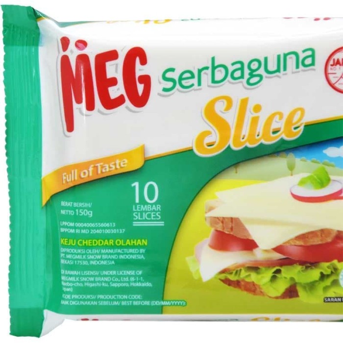 

Keju- Meg Keju Sebaguna Slice 10 -Keju.