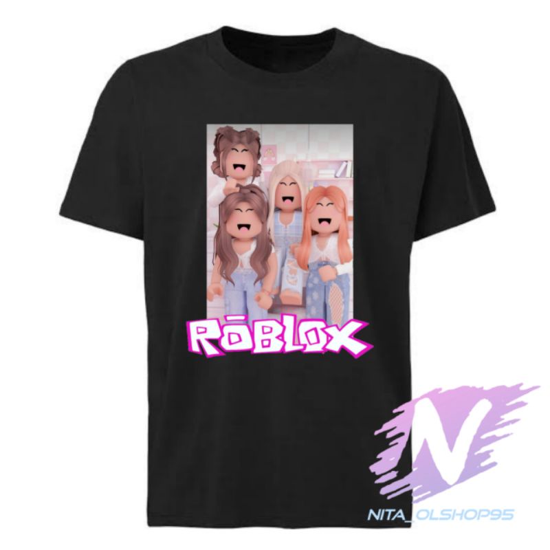 kaos roblox dewasa baju kaos roblok girl