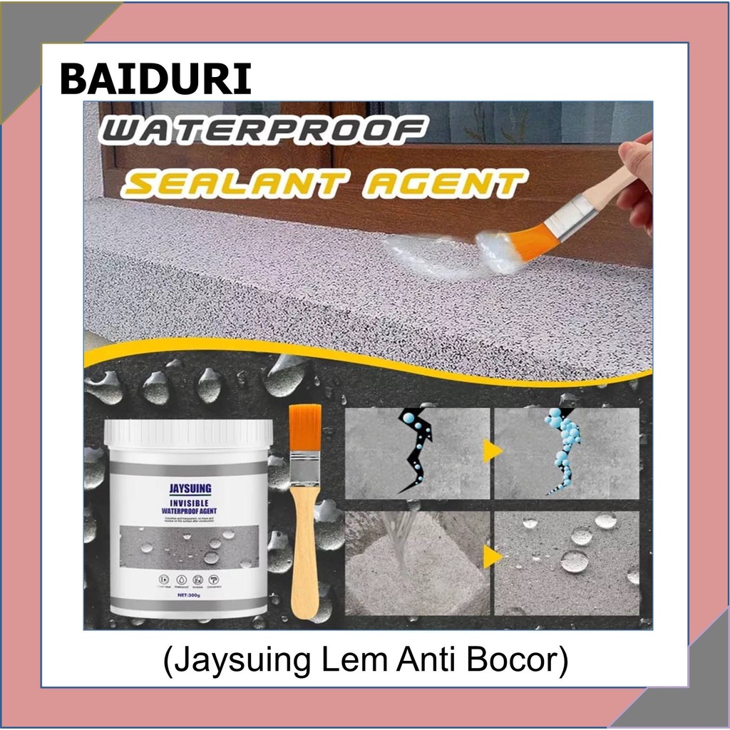 JAYSUING Invisible Waterproof Jaysuing Anti Bocor Jaysuing Lem Transparant Antibocor Jaysuing Lem Ja