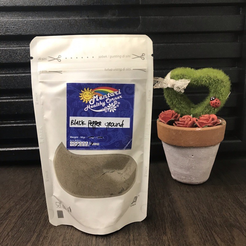 Lada Hitam Bubuk 50gr / Black Pepper Ground 50gr