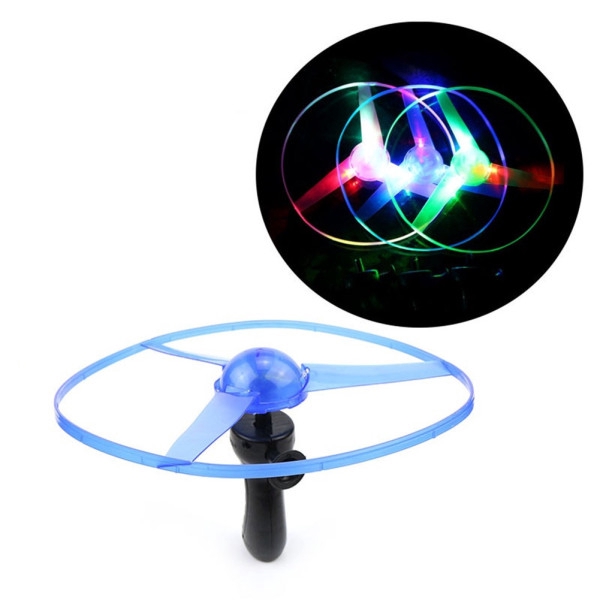 flying saucer pull string toy