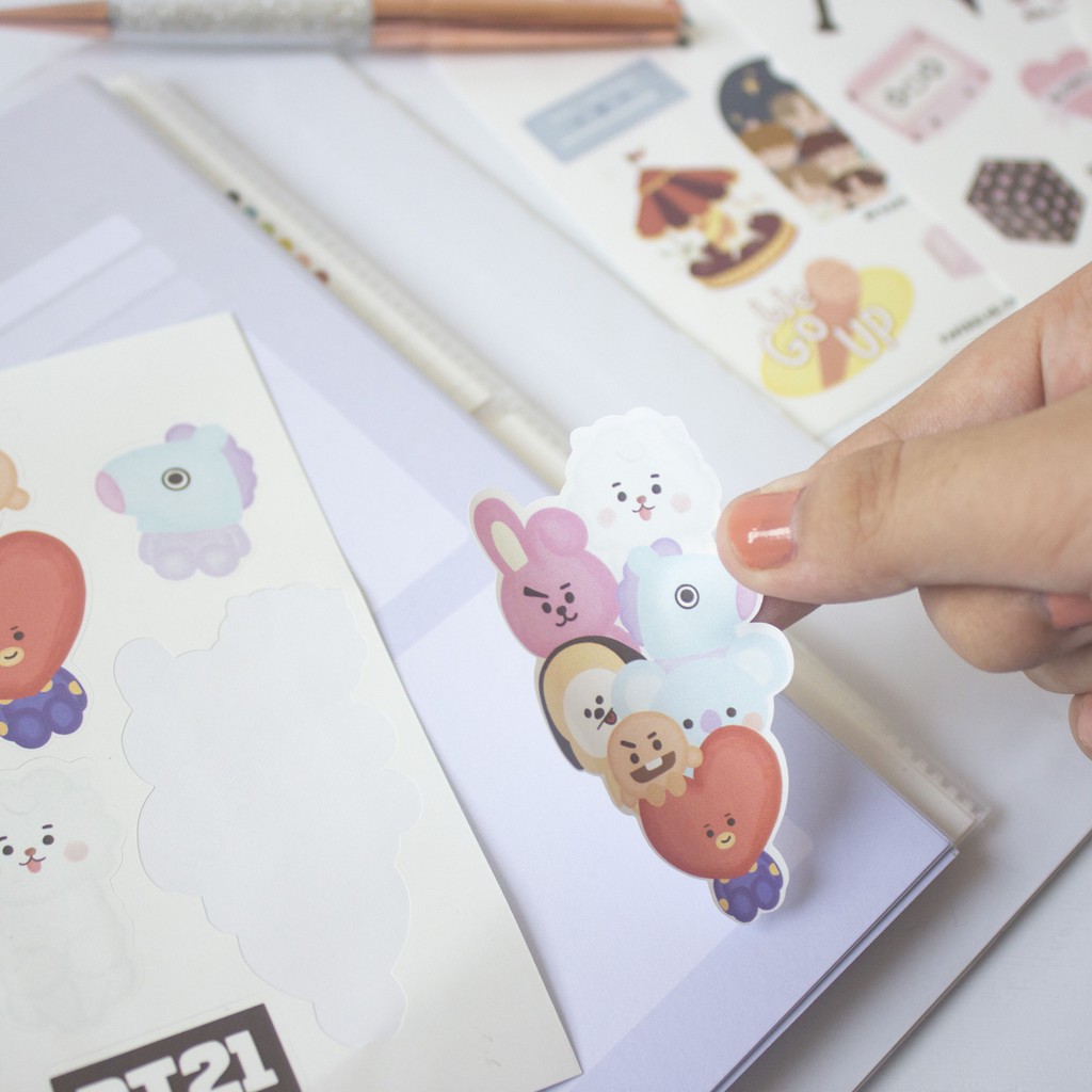 Paperie Lab - Stickers Sheet A6 ( K-POP Series )