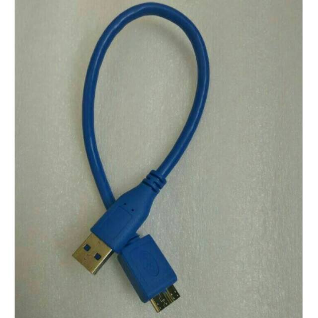 Original kabel data hardisk usb 3.0 high quality  warna biru