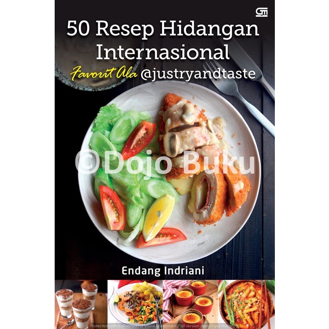 Buku 50 Resep Hidangan Internasional Favorit ala Justryandtaste