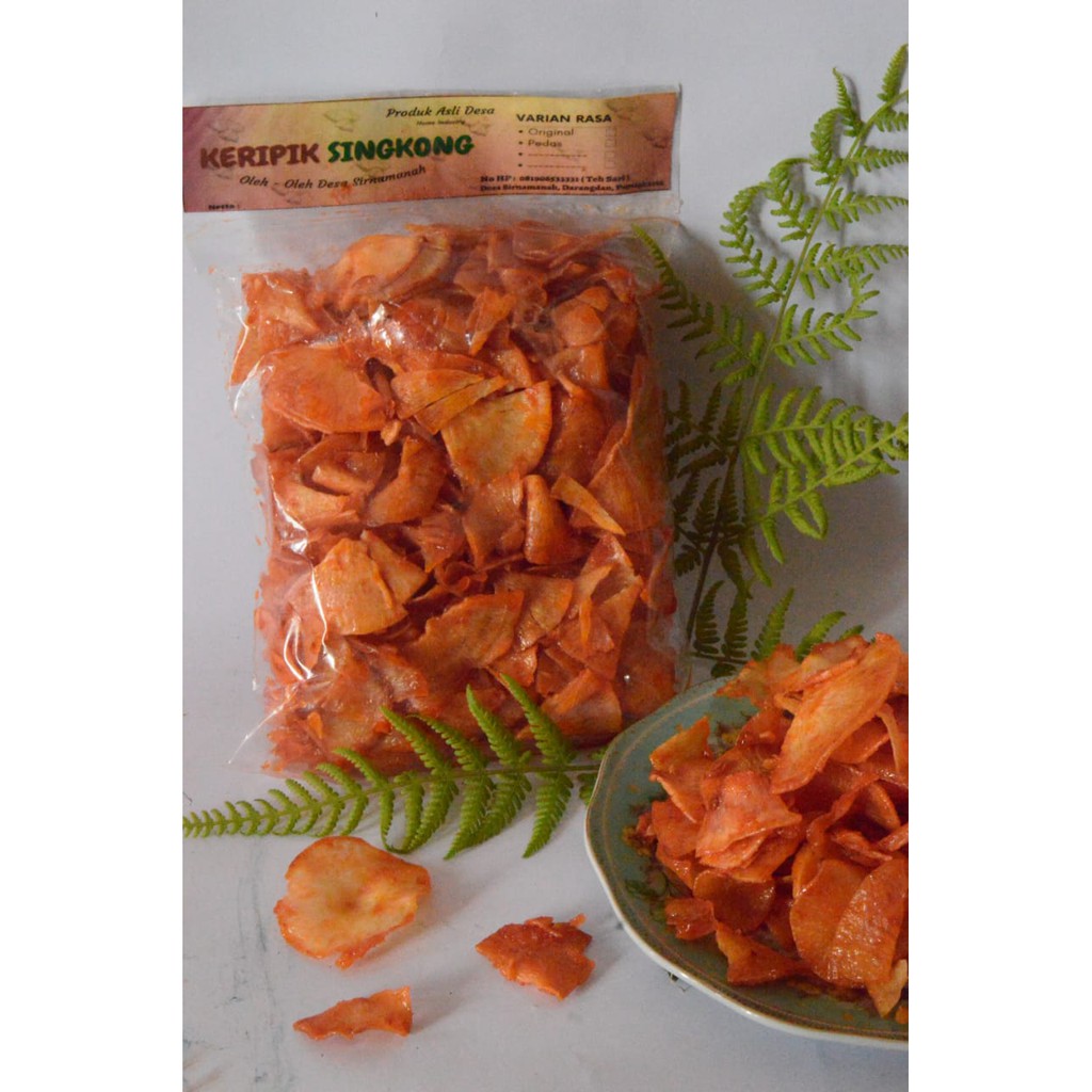 

Keripik Singkong Bumbu Basah Pedas dan Original Purwakarta