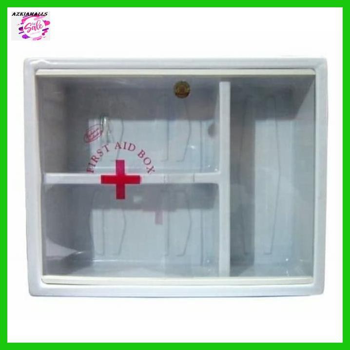 

BOTATEMPAT- FIRST AID BOX KOTAK P3K MASPION ( M ) BELUM ISI -ASLI.