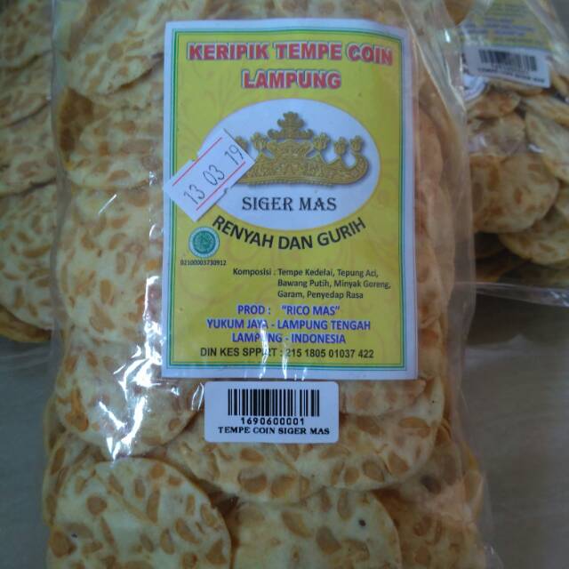 

KERIPIK TEMPE COIN LAMPUNG