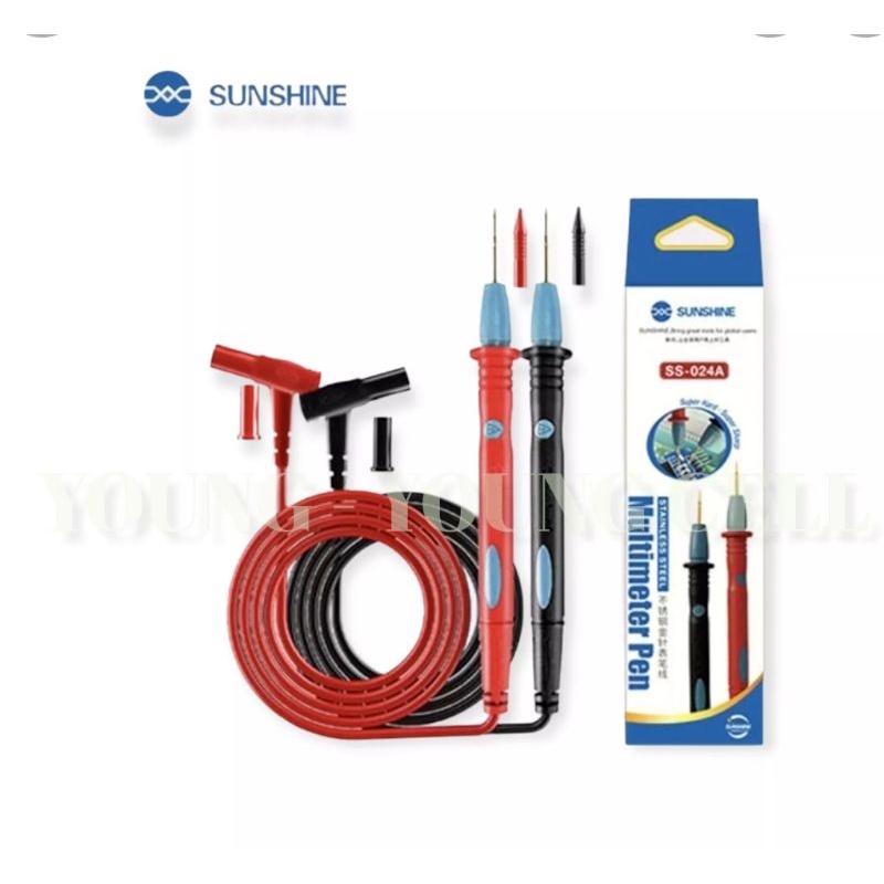 kabel multi tester jarum runcing sunshine ss 024a