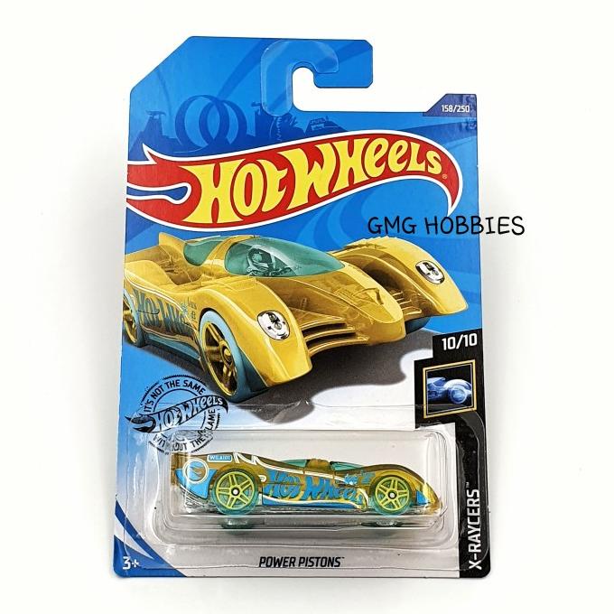 Power Pistons Kuning Treasure Hunt Hot Wheels Hotwheels Diecast Mobil