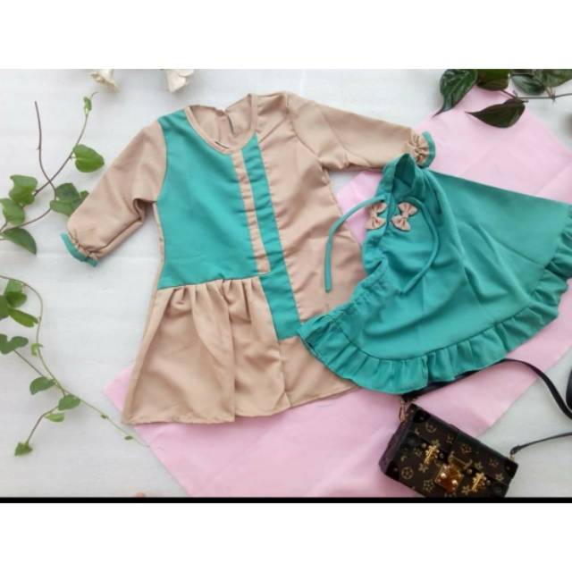 GMS09 (Grosir) Gamis anak ceruty lucu murah, Gamis anak berkualitas