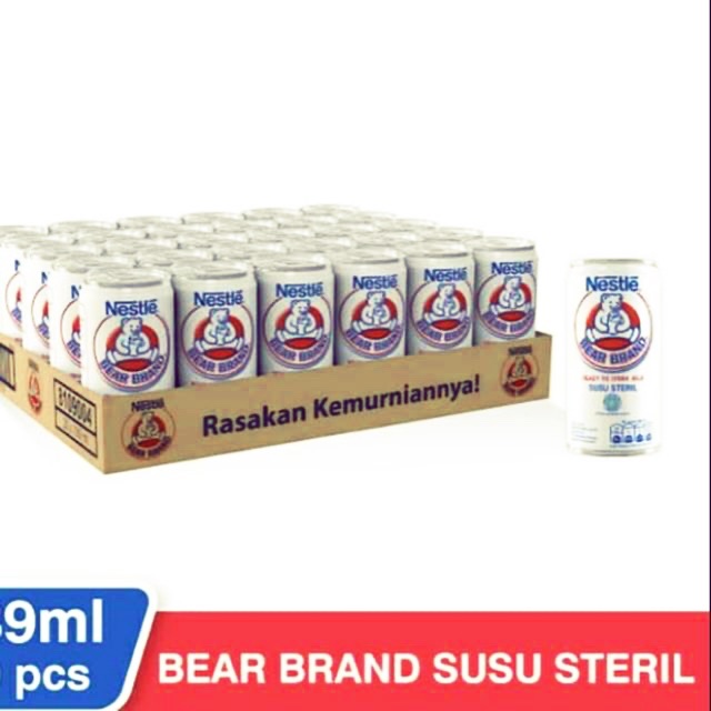 

BEAR BRAND 189ML 30pcs