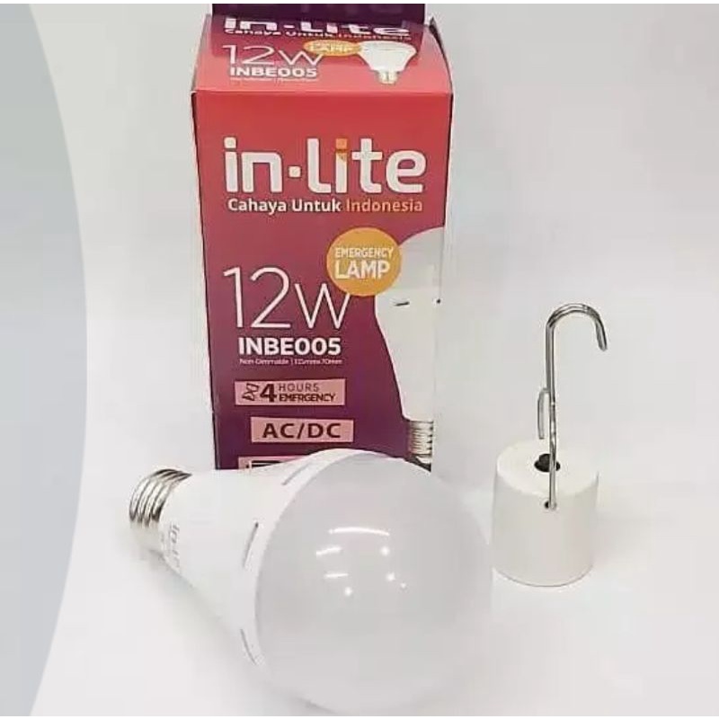 Lampu Emergency In Lite 12 watt