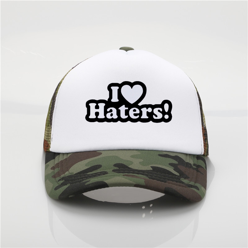 i love my haters cap