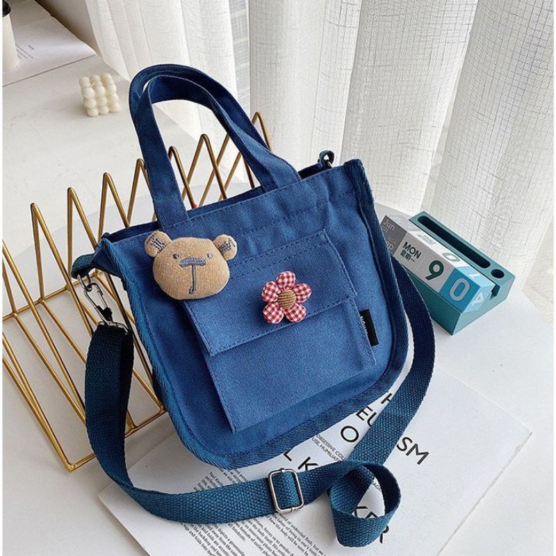 Medan Termurah Slingbag import Tas chic sen garis korea fashion import