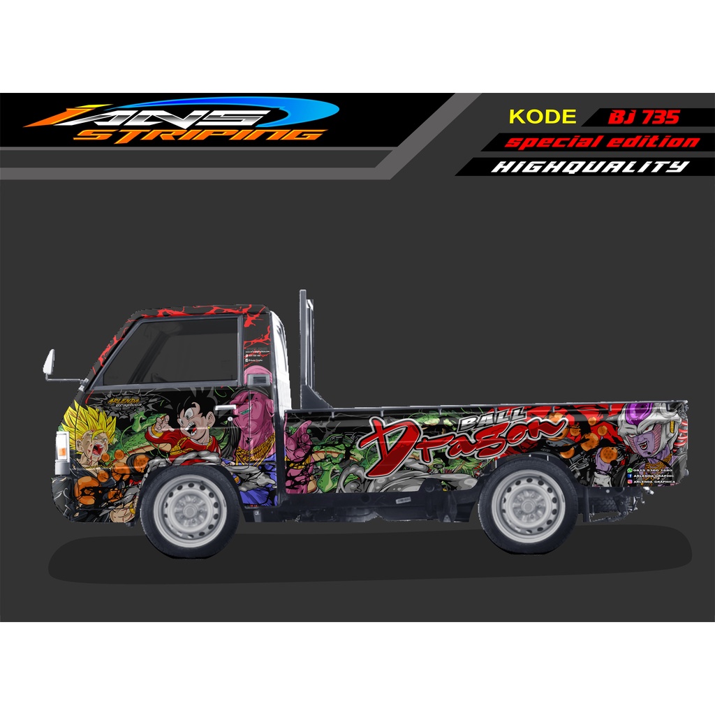 STICKER MOBIL PICK UP GRANMAX , CARRY , L300 / DECAL PICK UP / DECAL GRANMAX / DECAL STICKER MOBIL