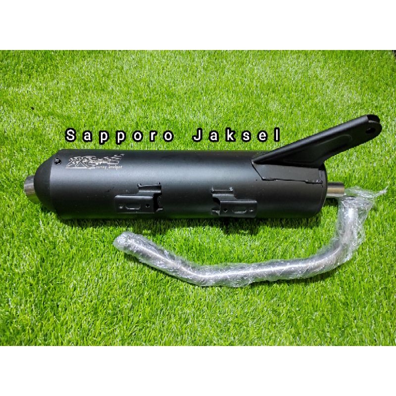 Knalpot ZRC beat deluxe copy cms silincer model vario buatan ZRC zanny knalpot