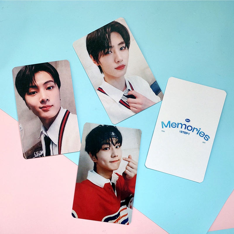 7pcs / Set Kartu Lomo Foto Kpop Enhypen Memories Step 1 Untuk Koleksi Penggemar