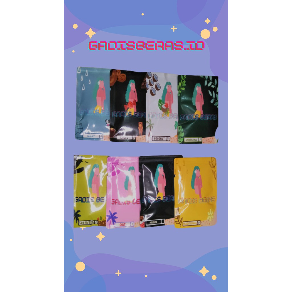 [NEW PACKAGING] MASKER ORGANIK MURAH MASKER WAJAH FACE MASK 20GRAM BY GADISBERAS.ID