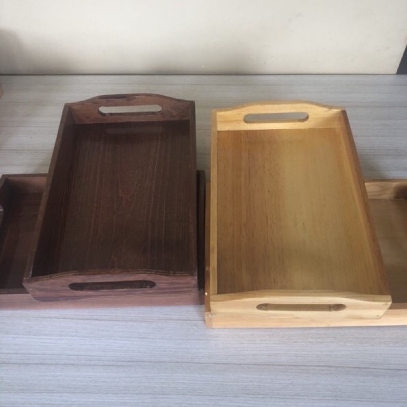 Nampan Kayu 30x40 Baki Kayu Wooden Tray