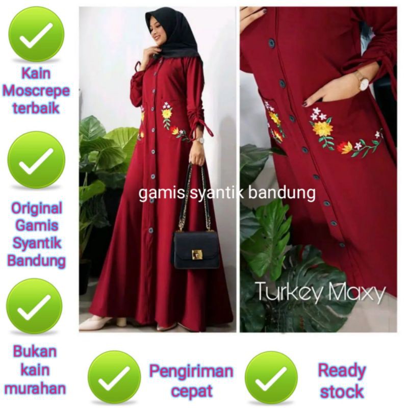 Dress muslimah cantik