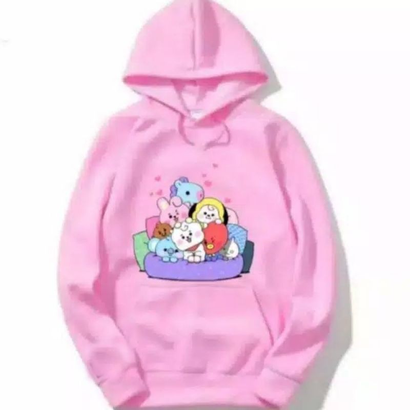 Sweater anak perempuan BONEKA KPOP  baju anak jaket anak pink perempuan