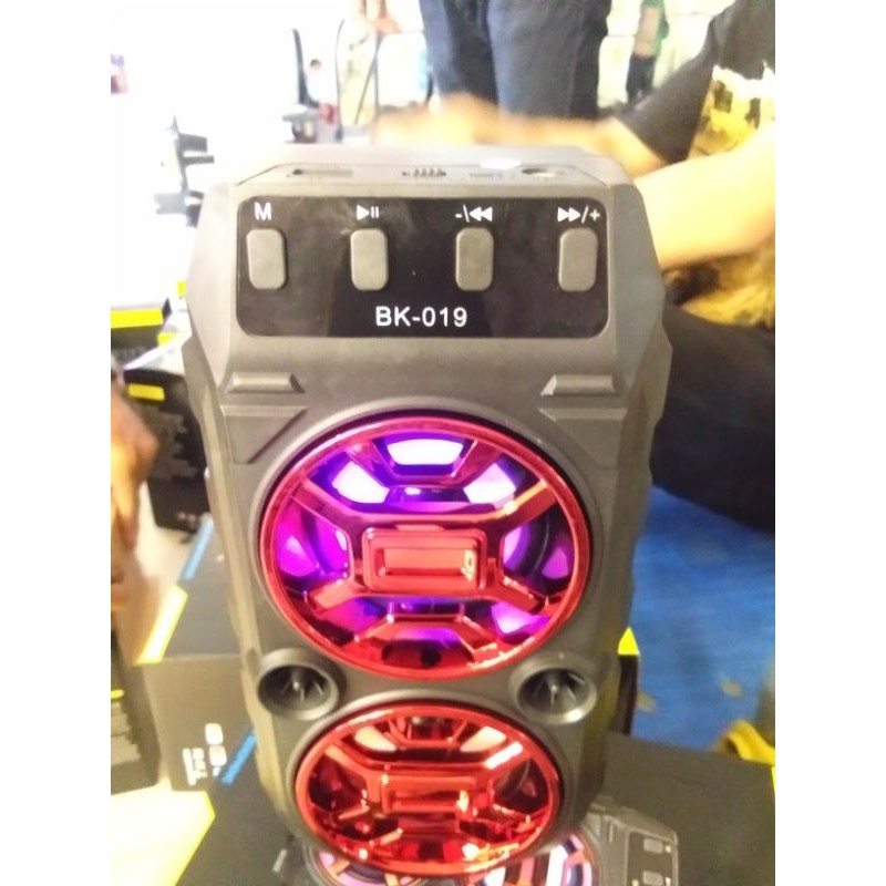 Speaker Bluetooth multimedia BK-019 with MiC karaoke Speker wireless