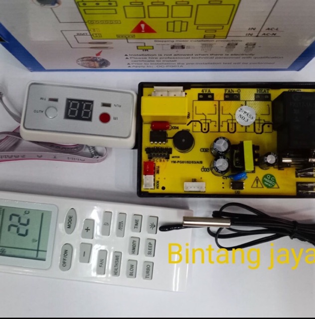 PCB ac remote ac  modul ac universal multi / digital pcb board remote