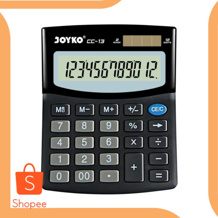 

Kalkulator Calculator 12 Digit Joyko CC-13 last stok 6Zept21