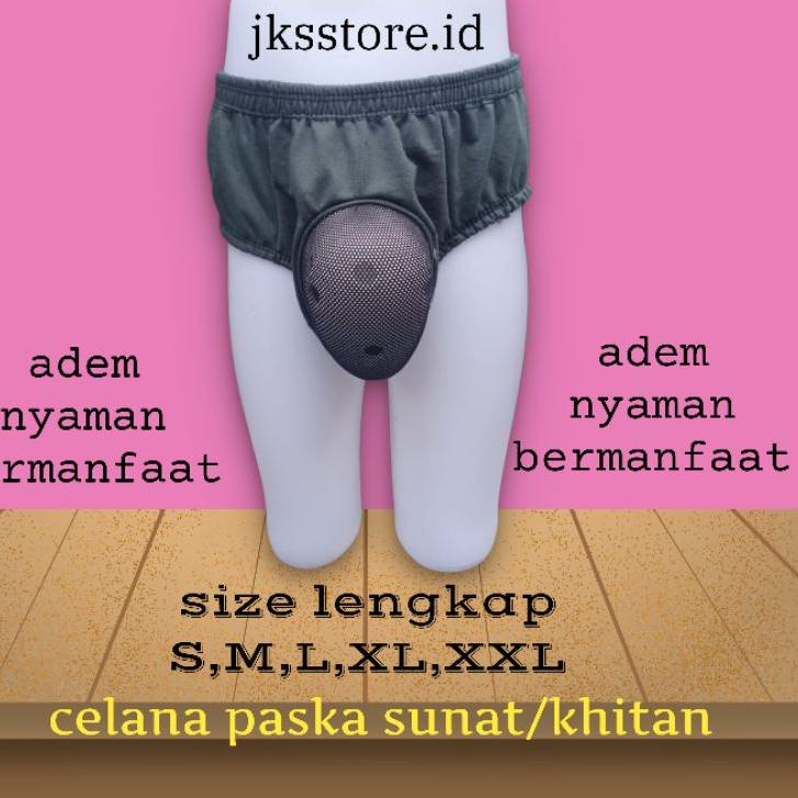 Klaim promo!! cd sunat anak laki2 S,M,L,XL,XXL celana khitan anak sempak sunat anak dewasa celana da