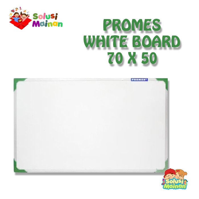 

Papan Tulis Putih Gantung WhiteBoard Gantung Ukuran Besar 70 x 50 CM